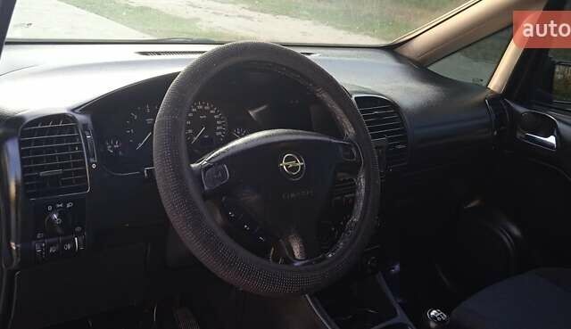 Серый Опель Зафира, объемом двигателя 2 л и пробегом 370 тыс. км за 3699 $, фото 21 на Automoto.ua