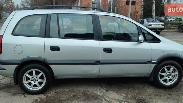 Сірий Опель Зафіра, об'ємом двигуна 1.8 л та пробігом 360 тис. км за 4300 $, фото 6 на Automoto.ua