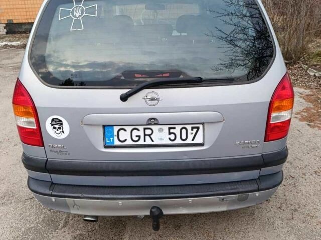Сірий Опель Зафіра, об'ємом двигуна 2 л та пробігом 300 тис. км за 1200 $, фото 7 на Automoto.ua