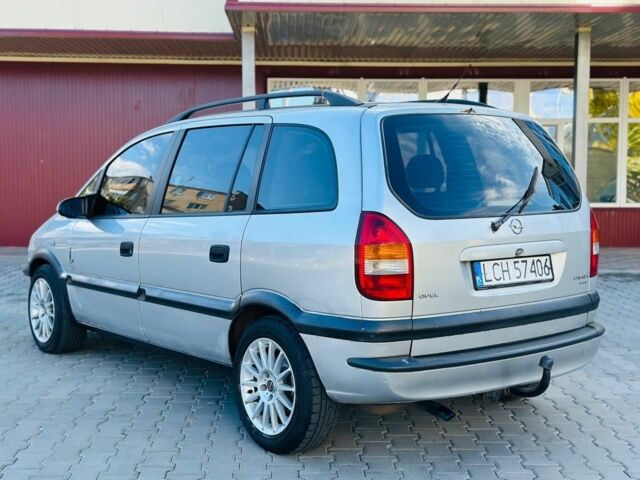 Серый Опель Зафира, объемом двигателя 1.9 л и пробегом 250 тыс. км за 2150 $, фото 9 на Automoto.ua