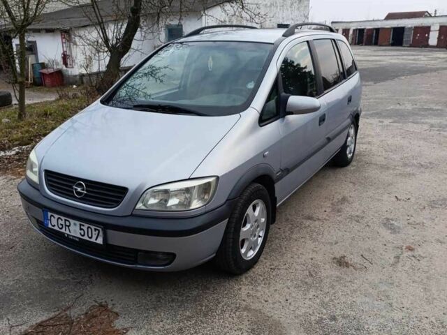Сірий Опель Зафіра, об'ємом двигуна 2 л та пробігом 300 тис. км за 1200 $, фото 1 на Automoto.ua
