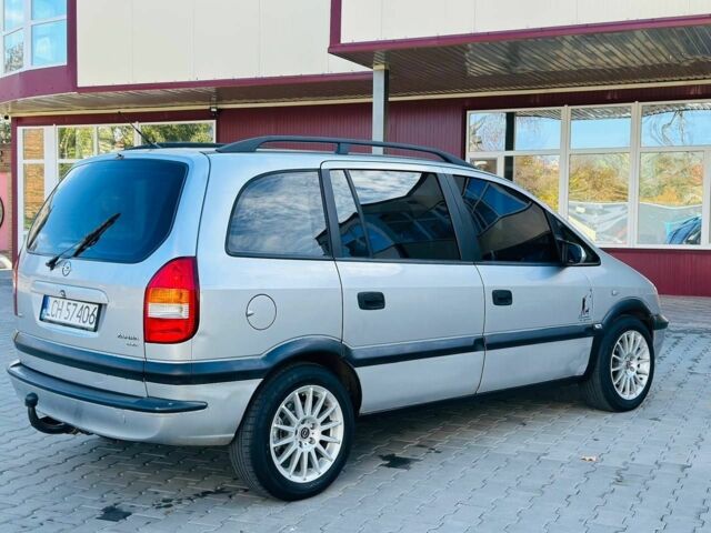 Серый Опель Зафира, объемом двигателя 1.9 л и пробегом 250 тыс. км за 2150 $, фото 10 на Automoto.ua