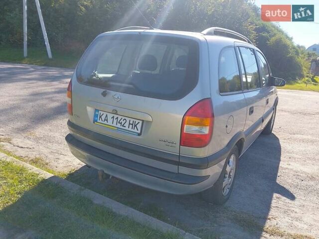 Сірий Опель Зафіра, об'ємом двигуна 1.8 л та пробігом 250 тис. км за 2450 $, фото 12 на Automoto.ua