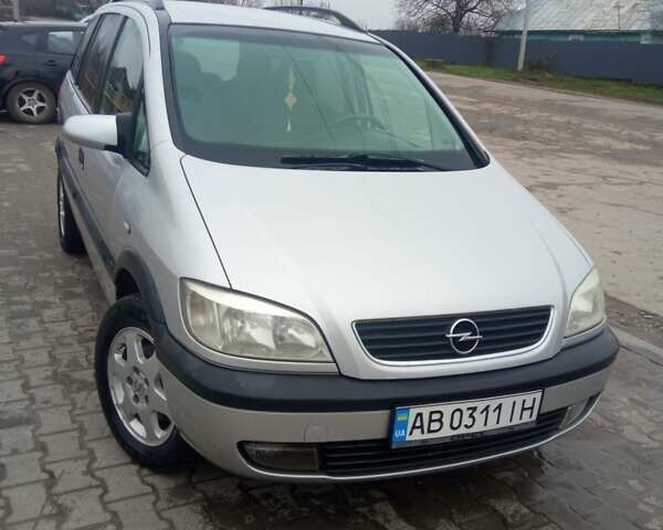 Серый Опель Зафира, объемом двигателя 1.8 л и пробегом 310 тыс. км за 3999 $, фото 15 на Automoto.ua