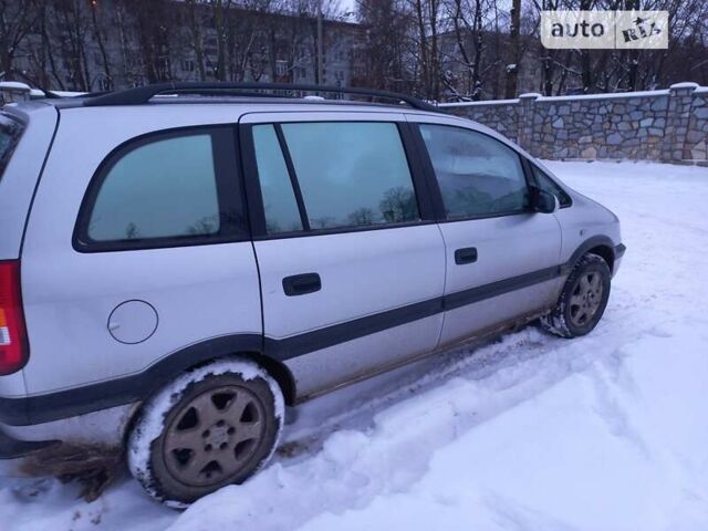 Сірий Опель Зафіра, об'ємом двигуна 2 л та пробігом 320 тис. км за 4100 $, фото 2 на Automoto.ua