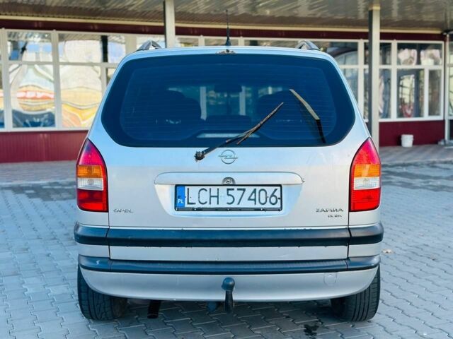 Серый Опель Зафира, объемом двигателя 1.9 л и пробегом 250 тыс. км за 2150 $, фото 8 на Automoto.ua