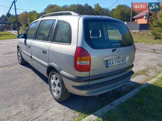 Сірий Опель Зафіра, об'ємом двигуна 1.8 л та пробігом 250 тис. км за 2450 $, фото 6 на Automoto.ua