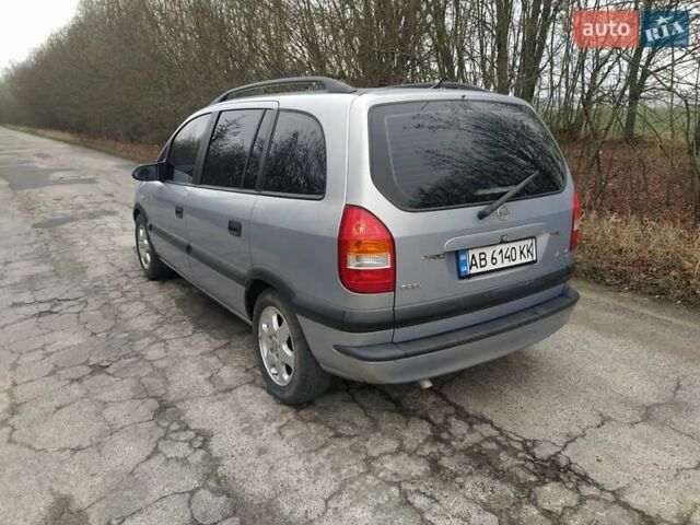 Серый Опель Зафира, объемом двигателя 1.8 л и пробегом 238 тыс. км за 4300 $, фото 3 на Automoto.ua