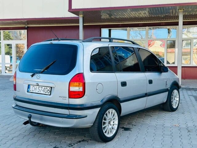 Серый Опель Зафира, объемом двигателя 1.9 л и пробегом 250 тыс. км за 2150 $, фото 17 на Automoto.ua