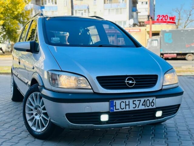 Серый Опель Зафира, объемом двигателя 1.9 л и пробегом 250 тыс. км за 2150 $, фото 4 на Automoto.ua