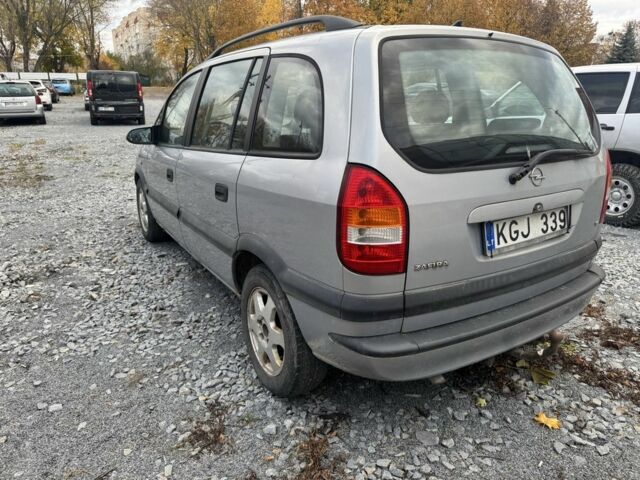 Серый Опель Зафира, объемом двигателя 1.8 л и пробегом 3 тыс. км за 1450 $, фото 3 на Automoto.ua