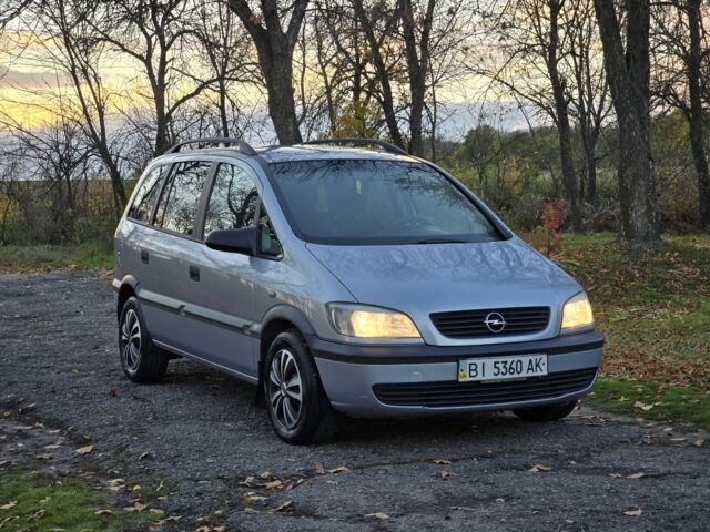 Серый Опель Зафира, объемом двигателя 1.8 л и пробегом 468 тыс. км за 3899 $, фото 2 на Automoto.ua