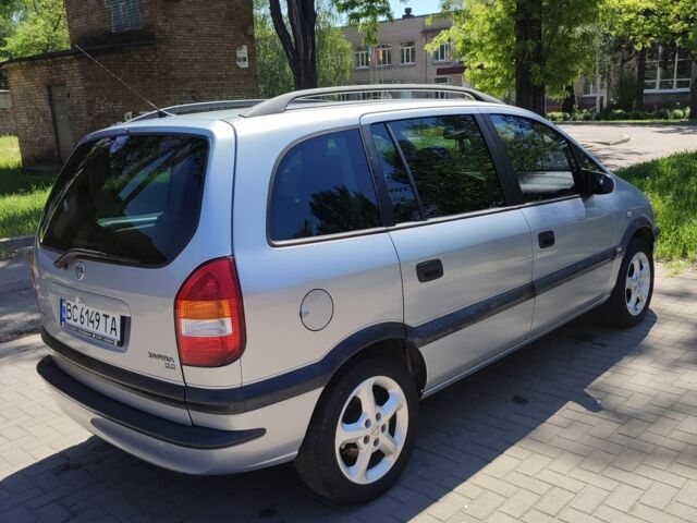 Сірий Опель Зафіра, об'ємом двигуна 2.2 л та пробігом 318 тис. км за 1800 $, фото 8 на Automoto.ua