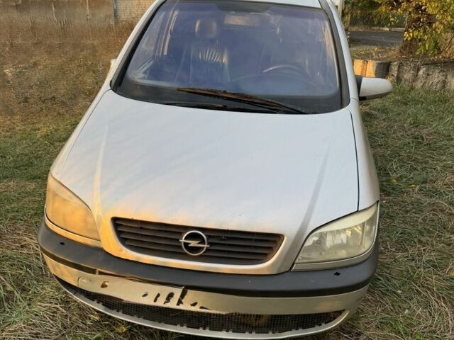 Серый Опель Зафира, объемом двигателя 2.2 л и пробегом 280 тыс. км за 2600 $, фото 6 на Automoto.ua