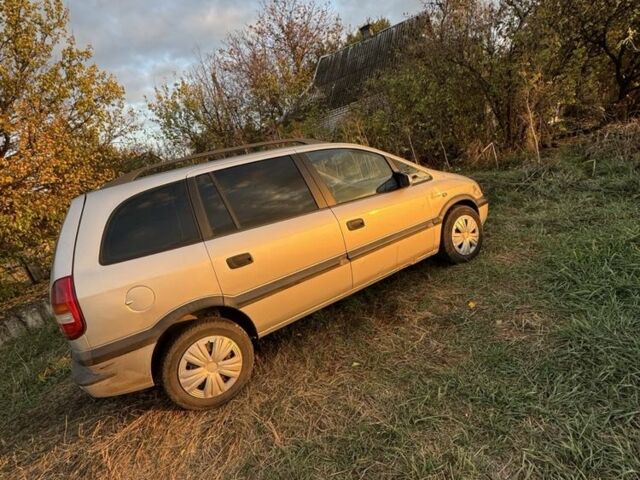 Серый Опель Зафира, объемом двигателя 2 л и пробегом 278 тыс. км за 2600 $, фото 6 на Automoto.ua