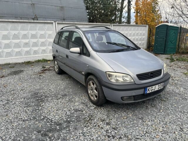 Серый Опель Зафира, объемом двигателя 1.8 л и пробегом 3 тыс. км за 1450 $, фото 4 на Automoto.ua