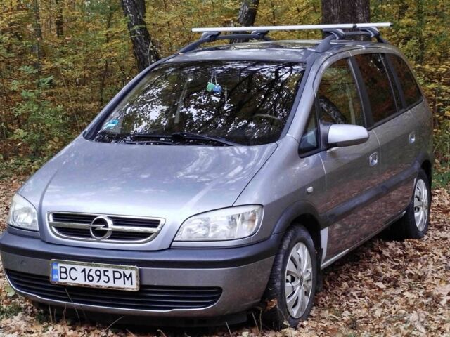 Серый Опель Зафира, объемом двигателя 1.8 л и пробегом 239 тыс. км за 4200 $, фото 23 на Automoto.ua