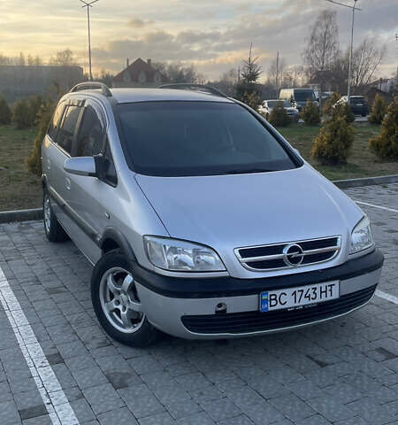 Сірий Опель Зафіра, об'ємом двигуна 2 л та пробігом 211 тис. км за 4300 $, фото 3 на Automoto.ua