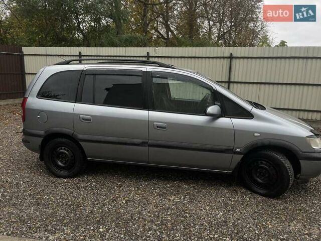 Сірий Опель Зафіра, об'ємом двигуна 2 л та пробігом 449 тис. км за 4300 $, фото 9 на Automoto.ua