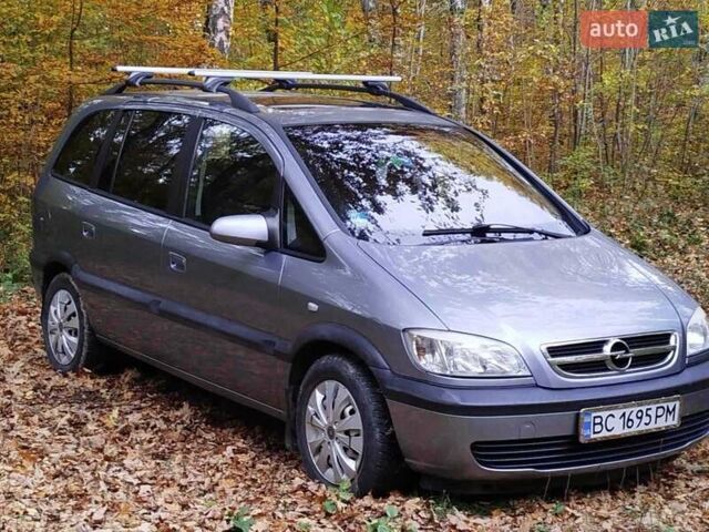Сірий Опель Зафіра, об'ємом двигуна 1.8 л та пробігом 239 тис. км за 4200 $, фото 23 на Automoto.ua