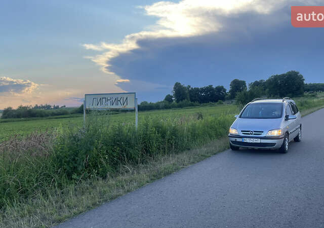 Сірий Опель Зафіра, об'ємом двигуна 2 л та пробігом 211 тис. км за 4300 $, фото 25 на Automoto.ua