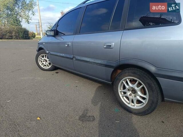 Сірий Опель Зафіра, об'ємом двигуна 1.6 л та пробігом 173 тис. км за 4100 $, фото 6 на Automoto.ua