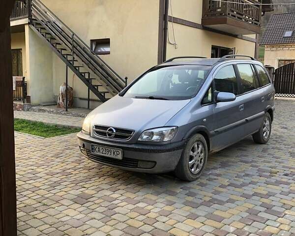 Опель Зафіра 2003 у Ирпене на Automoto.ua Сірий Опель Зафіра, об'ємом двигуна 2.17 л та пробігом 397 тис. км за 4000 $, фото 4 на Automoto.ua