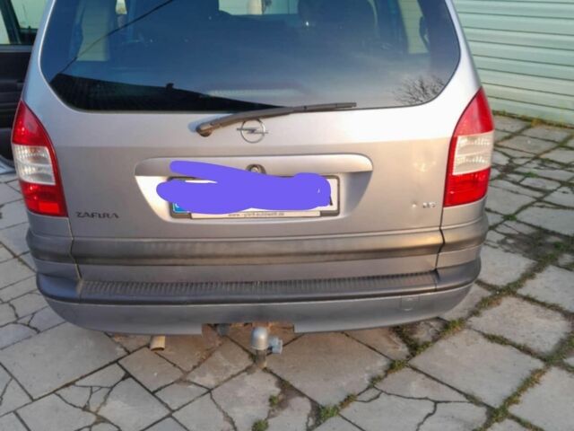 Серый Опель Зафира, объемом двигателя 0 л и пробегом 192 тыс. км за 3200 $, фото 2 на Automoto.ua