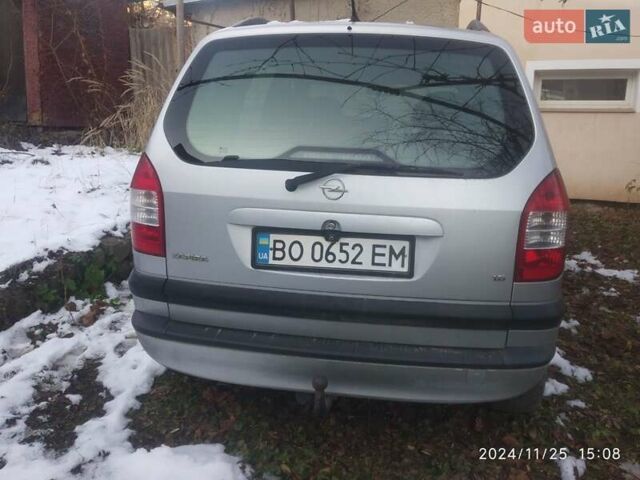 Сірий Опель Зафіра, об'ємом двигуна 1.8 л та пробігом 257 тис. км за 4200 $, фото 34 на Automoto.ua