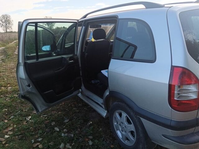 Сірий Опель Зафіра, об'ємом двигуна 2 л та пробігом 330 тис. км за 3500 $, фото 5 на Automoto.ua