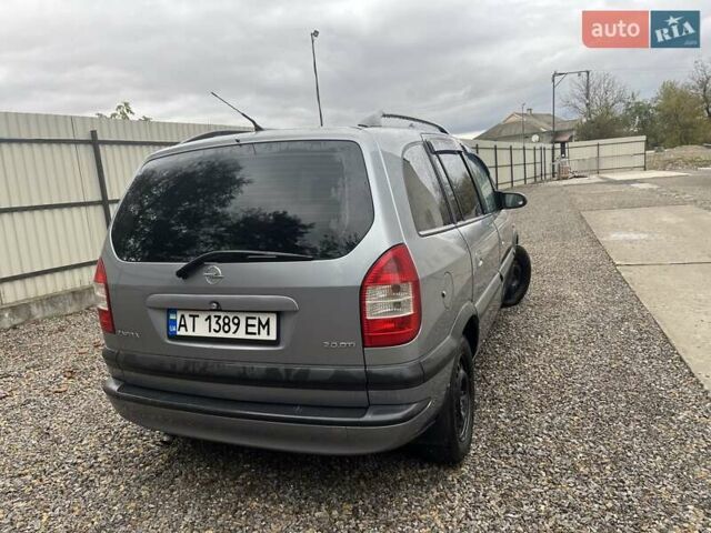 Сірий Опель Зафіра, об'ємом двигуна 2 л та пробігом 449 тис. км за 4300 $, фото 6 на Automoto.ua
