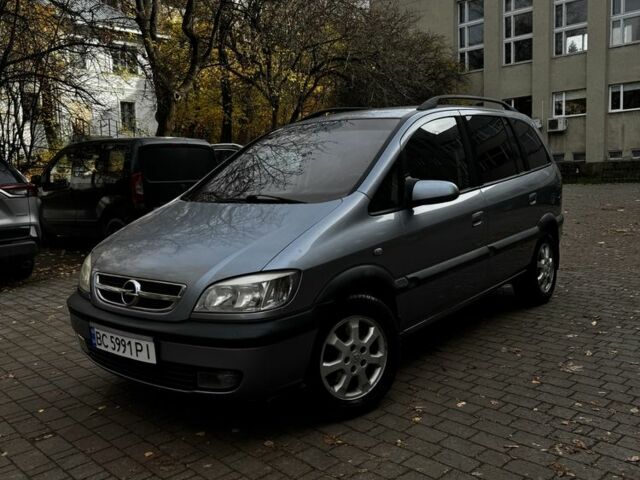 Сірий Опель Зафіра, об'ємом двигуна 2.2 л та пробігом 354 тис. км за 2999 $, фото 1 на Automoto.ua