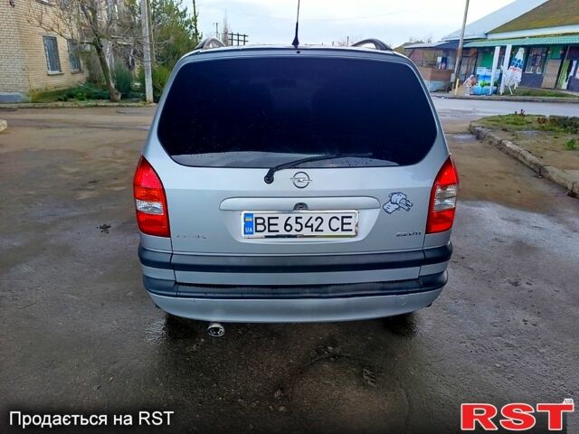 Серый Опель Зафира, объемом двигателя 2.2 л и пробегом 300 тыс. км за 4500 $, фото 12 на Automoto.ua