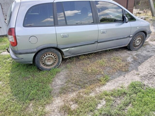 Сірий Опель Зафіра, об'ємом двигуна 2 л та пробігом 255 тис. км за 1000 $, фото 2 на Automoto.ua