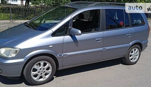 Сірий Опель Зафіра, об'ємом двигуна 1.8 л та пробігом 300 тис. км за 4800 $, фото 3 на Automoto.ua