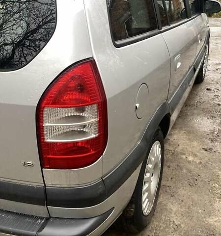 Серый Опель Зафира, объемом двигателя 1.8 л и пробегом 251 тыс. км за 4999 $, фото 21 на Automoto.ua