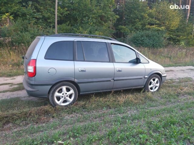 Серый Опель Зафира, объемом двигателя 1.8 л и пробегом 213 тыс. км за 4200 $, фото 7 на Automoto.ua