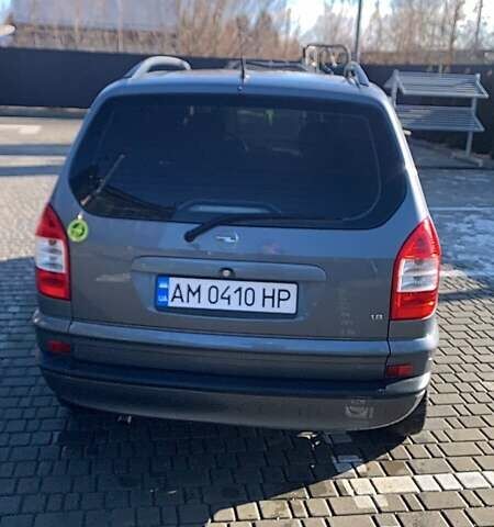 Серый Опель Зафира, объемом двигателя 1.8 л и пробегом 260 тыс. км за 5000 $, фото 8 на Automoto.ua