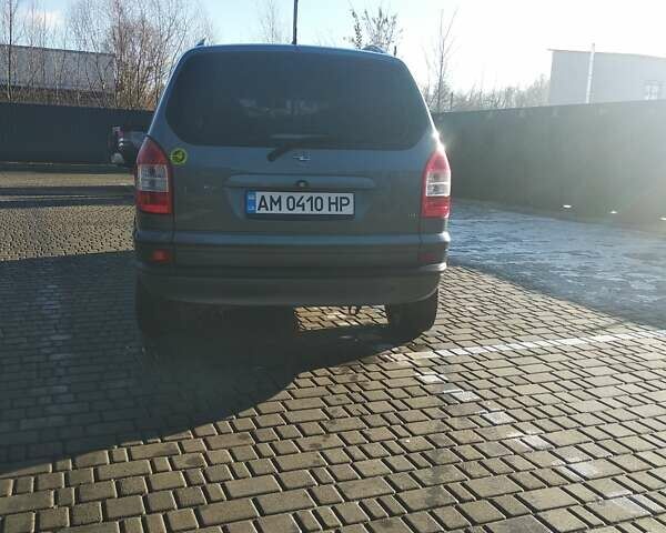 Серый Опель Зафира, объемом двигателя 1.8 л и пробегом 260 тыс. км за 5000 $, фото 19 на Automoto.ua