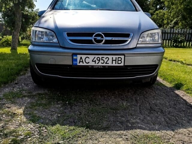 Сірий Опель Зафіра, об'ємом двигуна 1.6 л та пробігом 297 тис. км за 4700 $, фото 15 на Automoto.ua