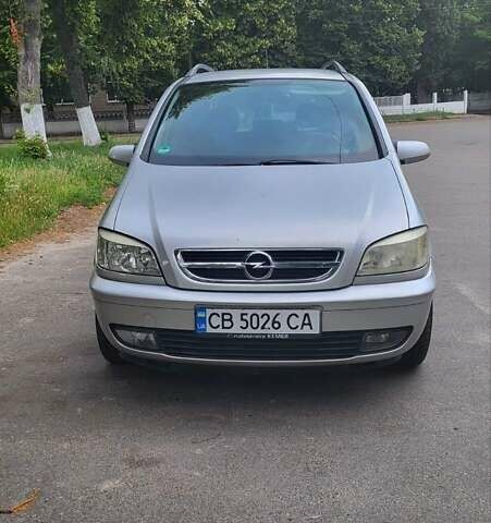 Серый Опель Зафира, объемом двигателя 1.8 л и пробегом 250 тыс. км за 3200 $, фото 13 на Automoto.ua