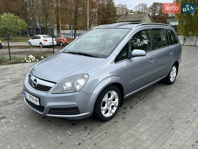 Сірий Опель Зафіра, об'ємом двигуна 1.6 л та пробігом 210 тис. км за 4950 $, фото 6 на Automoto.ua