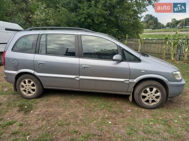 Серый Опель Зафира, объемом двигателя 2 л и пробегом 350 тыс. км за 5500 $, фото 15 на Automoto.ua