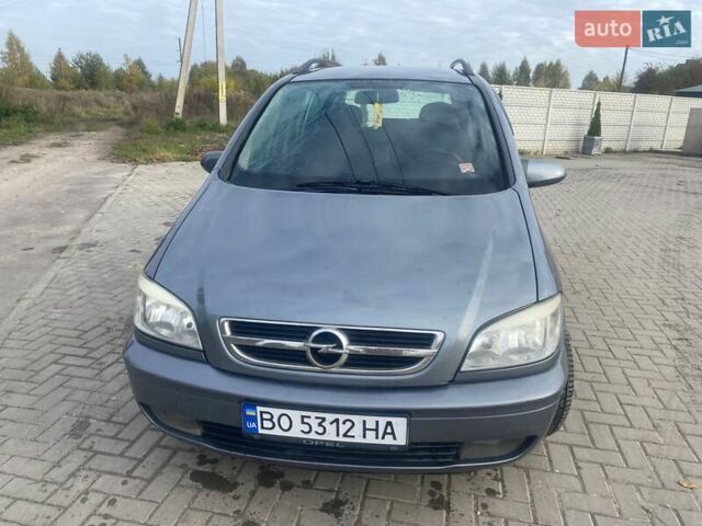 Сірий Опель Зафіра, об'ємом двигуна 1.8 л та пробігом 245 тис. км за 4500 $, фото 11 на Automoto.ua