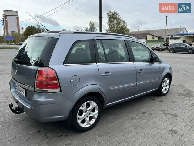 Сірий Опель Зафіра, об'ємом двигуна 1.6 л та пробігом 210 тис. км за 4950 $, фото 16 на Automoto.ua
