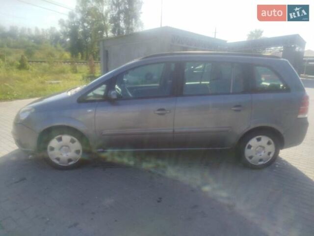 Сірий Опель Зафіра, об'ємом двигуна 1.91 л та пробігом 318 тис. км за 4800 $, фото 2 на Automoto.ua