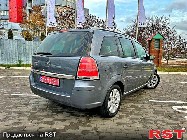 Сірий Опель Зафіра, об'ємом двигуна 1.8 л та пробігом 177 тис. км за 5799 $, фото 5 на Automoto.ua