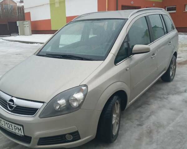 Сірий Опель Зафіра, об'ємом двигуна 1.6 л та пробігом 153 тис. км за 5950 $, фото 5 на Automoto.ua