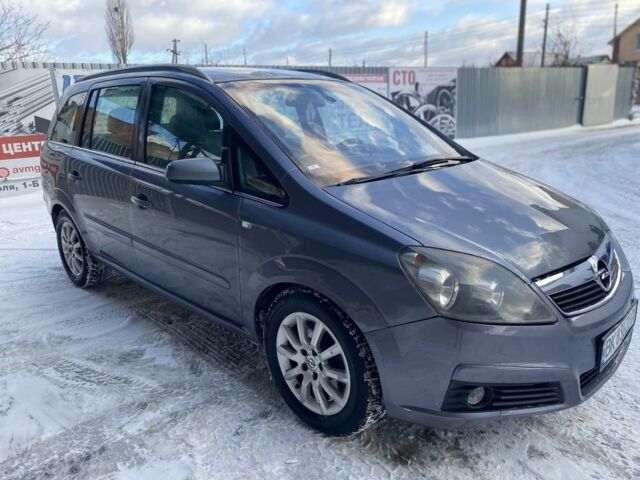 Сірий Опель Зафіра, об'ємом двигуна 1.9 л та пробігом 260 тис. км за 4200 $, фото 6 на Automoto.ua