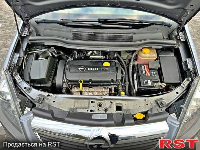 Сірий Опель Зафіра, об'ємом двигуна 1.8 л та пробігом 177 тис. км за 5799 $, фото 13 на Automoto.ua